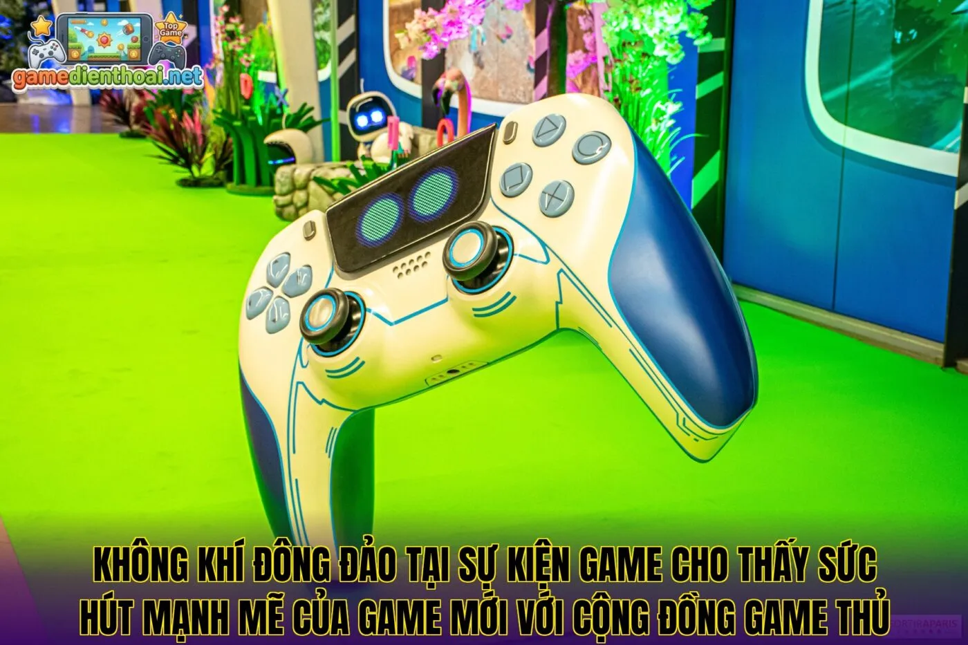 Không khí đông đảo tại sự kiện game cho thấy sức hút mạnh mẽ của game mới với cộng đồng game thủ