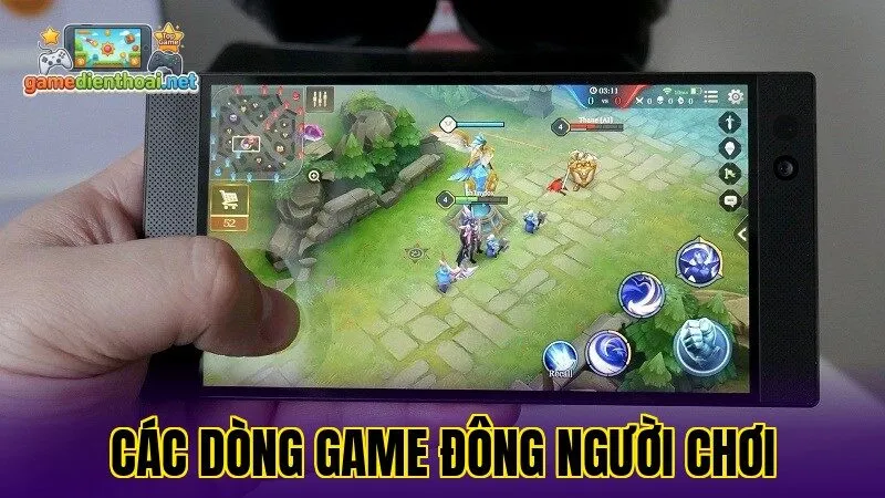 Các dòng game đông người chơi