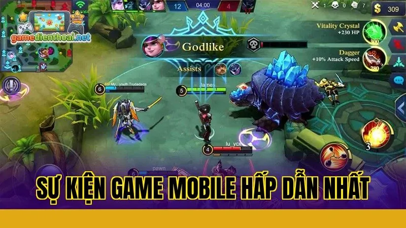 Sự Kiện Game Mobile Hấp Dẫn Nhất