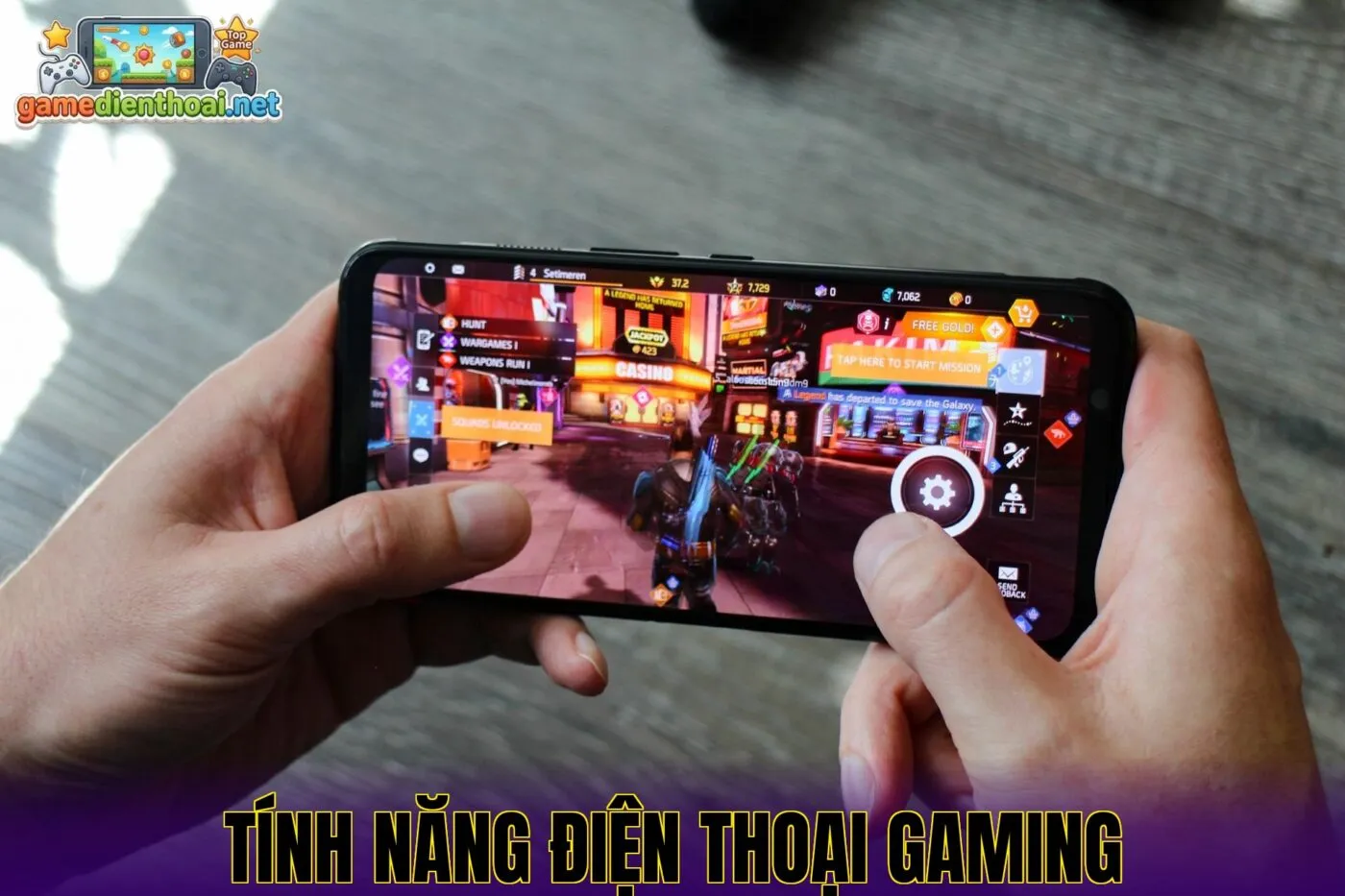 Tính năng điện thoại gaming