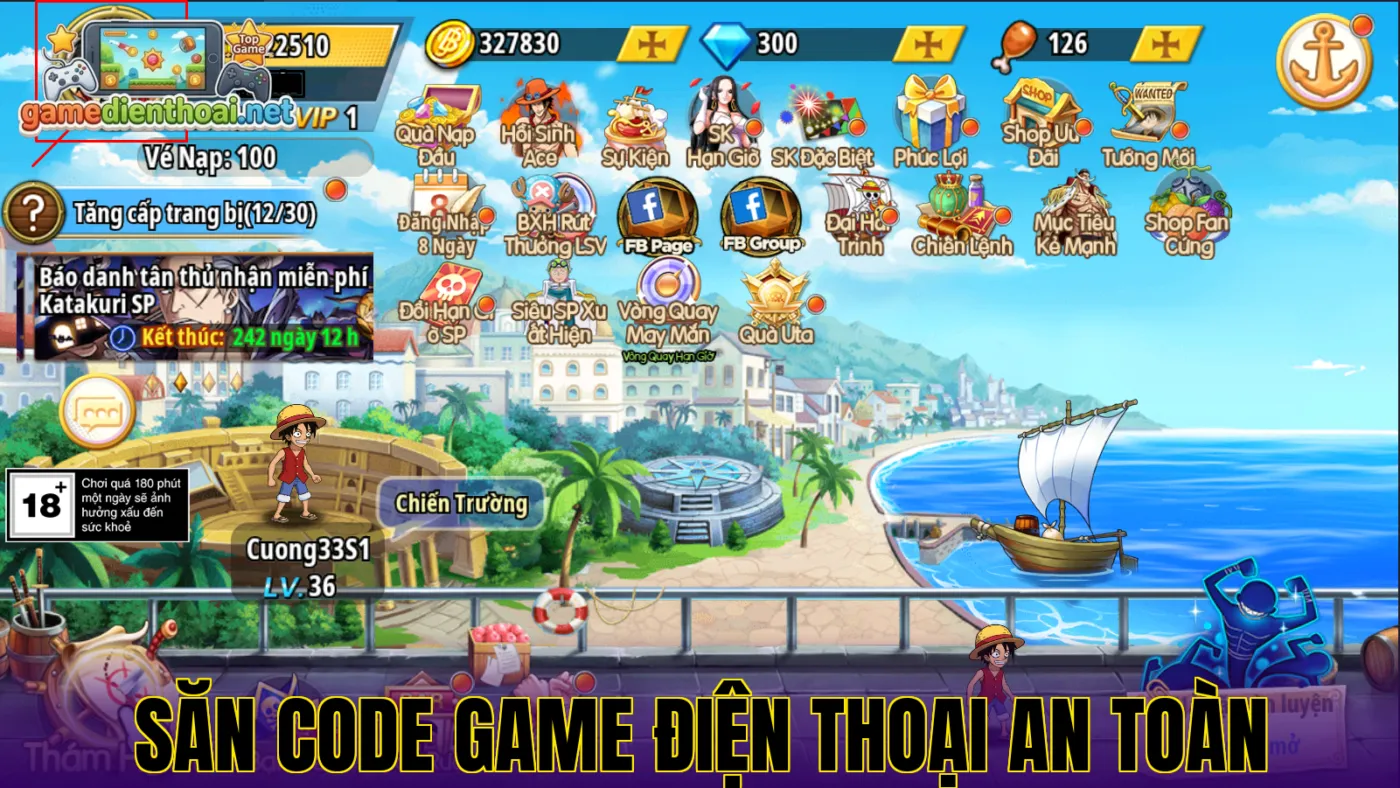 Săn code game điện thoại an toàn