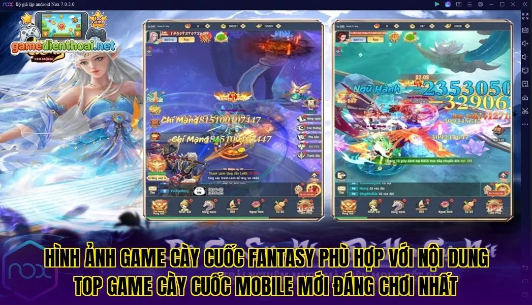 Hình ảnh game cày cuốc fantasy phù hợp với nội dung top game cày cuốc mobile mới đáng chơi nhất